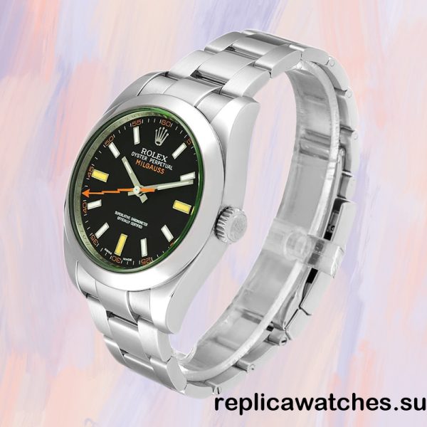 Rolex Milgauss m116400gv-0001 40mm Men's Oyster Bracelet - Image 3