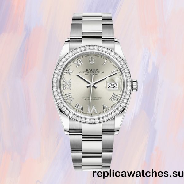 Rolex Datejust Ladies m126234-0030 36mm Oyster Bracelet - Image 2