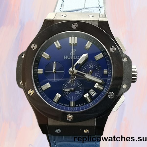 Hublot Big Bang 301.CI.5190.GR 15mm Men's Quartz/Automatic Rubber and Leather