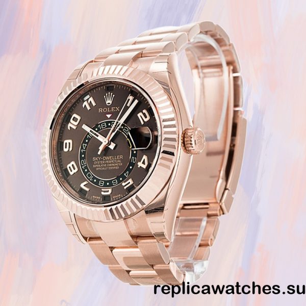 Rolex Sky-dweller 326935BRAO 42mm Men's Rose Gold-tone - Image 3