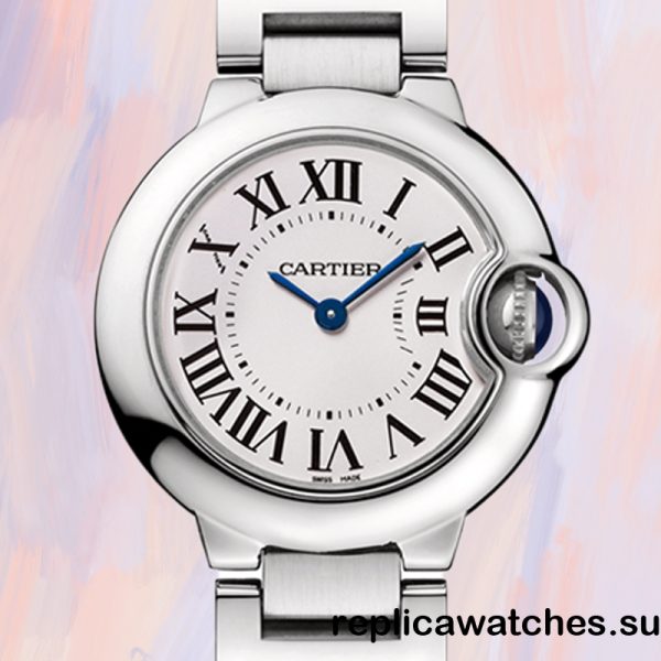 Cartier Ballon Bleu Ladies W69010Z4 Around 10mm Quartz 316 Stainless Steel - Image 4