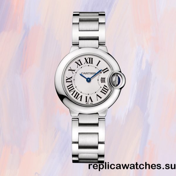 Cartier Ballon Bleu Ladies W69010Z4 Around 10mm Quartz 316 Stainless Steel