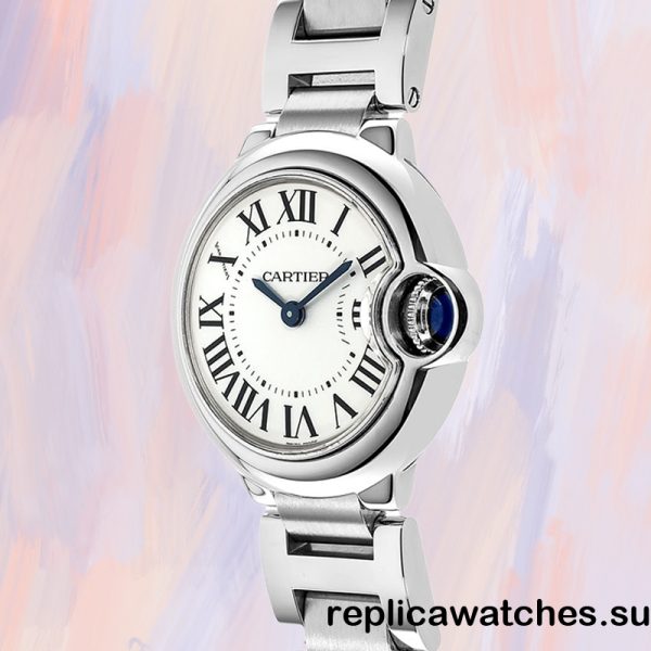 Cartier Ballon Bleu Ladies W69010Z4 Around 10mm Quartz 316 Stainless Steel - Image 2