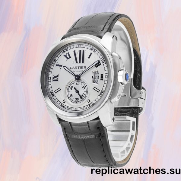 Cartier Calibre Men's Around 11mm W7100013 Automatic 18cm - Image 3