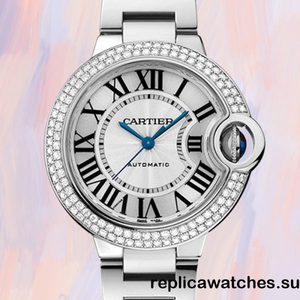 Cartier Ballon Bleu Around 10mm WE902065 Ladies 18cm Automatic