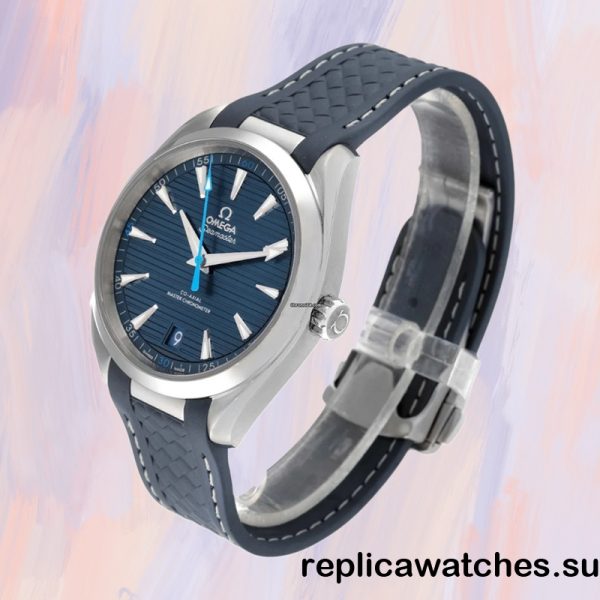 Omega Seamaster Men's 220.12.41.21.03.002 42mm Blue Dial - Image 4