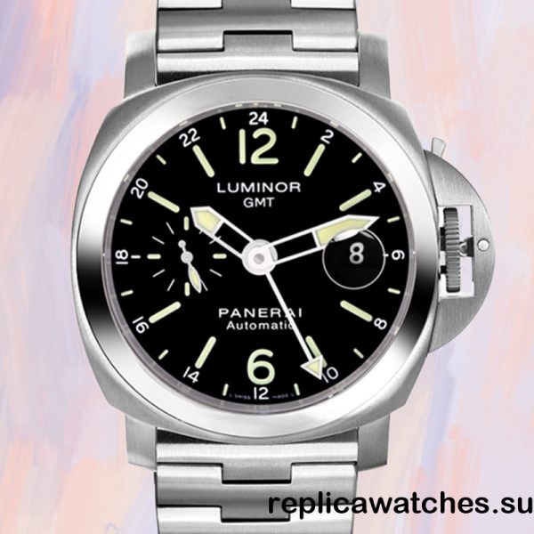 Panerai Luminor GMT Men's PAM00297 Around 16mm 316 Stainless Steel Automatic