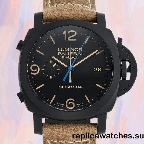 Panerai Luminor 1950 PAM00580 Men's Around 18mm Automatic Leather