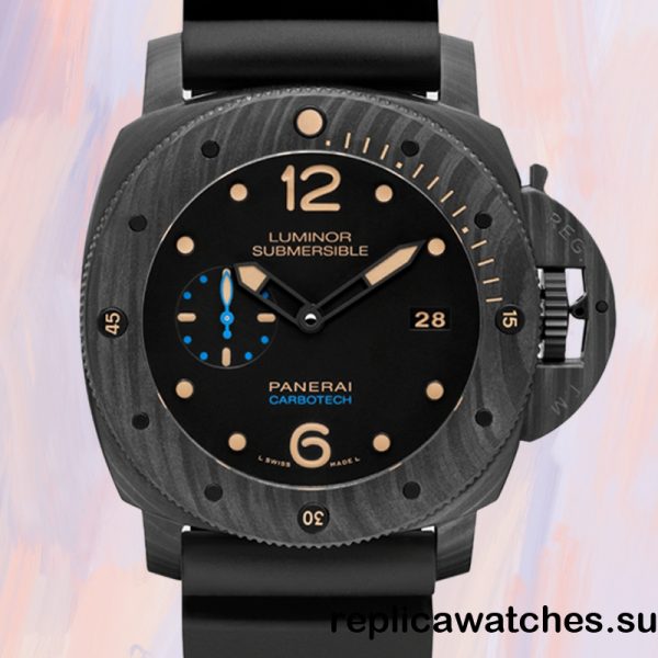 Panerai Luminor Submersible Men's Around 18mm PAM00616 Rubber