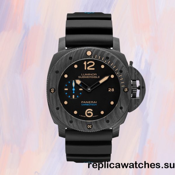 Panerai Luminor Submersible Men's Around 18mm PAM00616 Rubber - Image 2