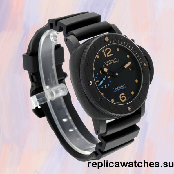 Panerai Luminor Submersible Men's Around 18mm PAM00616 Rubber - Image 4