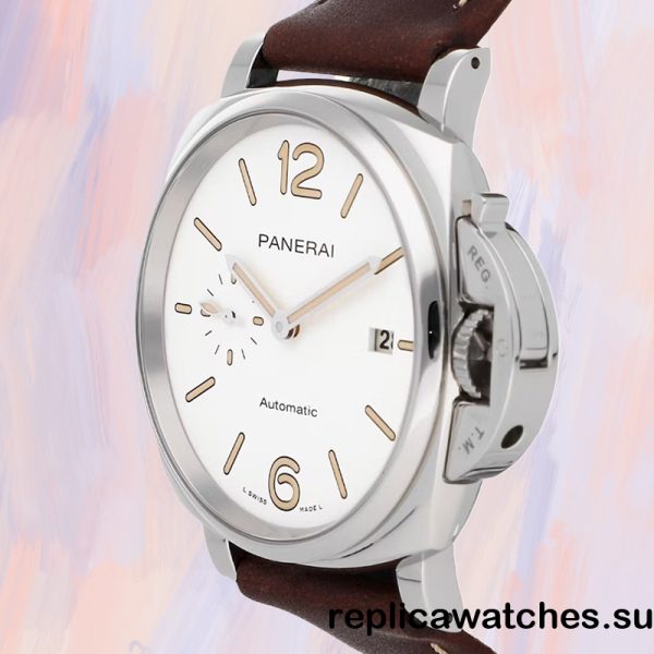 Panerai Luminor Due Around 18mm PAM01046 Men's Leather Automatic - Image 4