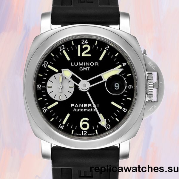 Panerai Luminor GMT Men's Around 18mm PAM00088 Rubber