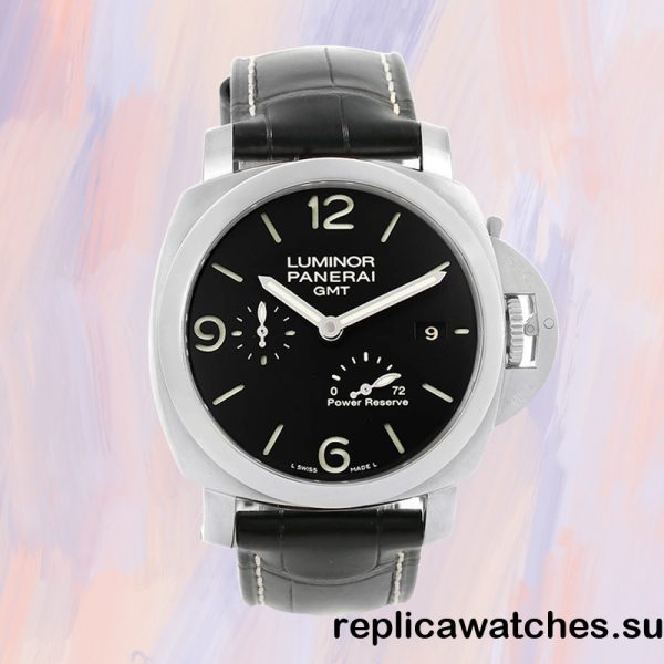 Panerai Luminor GMT PAM00321 14mm Men's Automatic Leather - Image 2