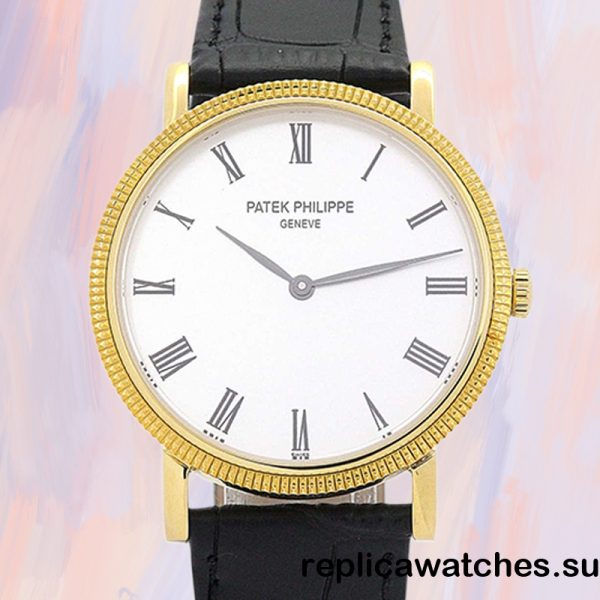 Patek Philippe Calatrava 36mm 5120J-001 Men's Leather