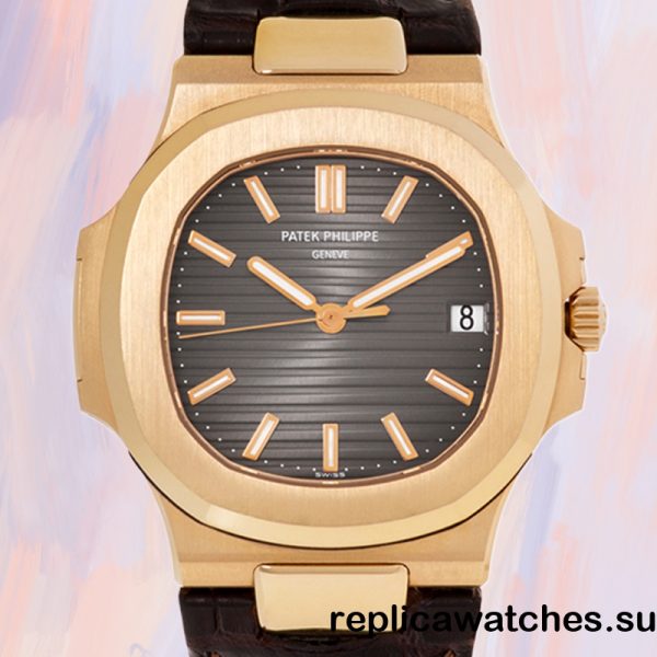 Patek Philippe Nautilus 5711R-001 40mm Men's Leather Automatic