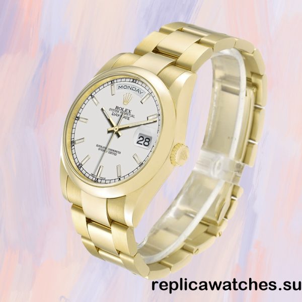 Rolex Day-Date 36mm Men's 118208 Gold-tone - Image 3