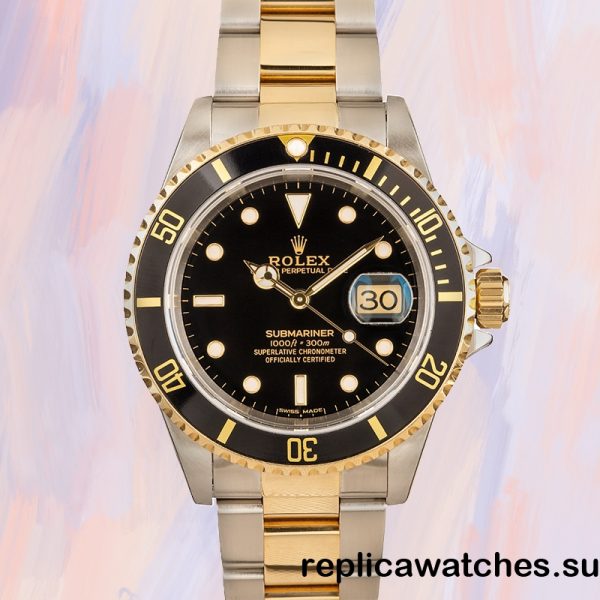 Rolex Submariner Men's 16613 40mm Oyster Bracelet Automatic - Image 2