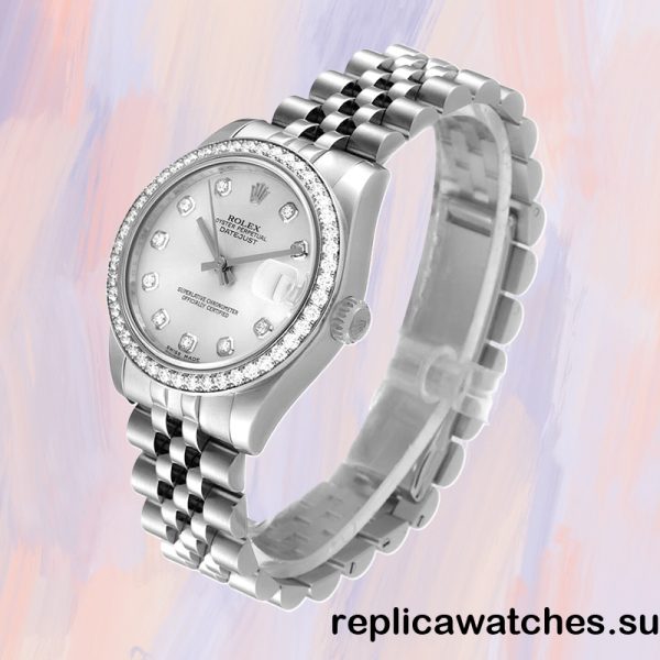 Rolex Datejust 31mm m178384-0003 Unisex Automatic Jubilee Bracelet - Image 3