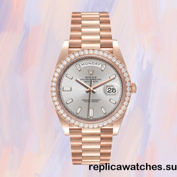 Rolex Day-Date m228345rbr-0007 Men's 40mm Rose Gold-tone - Image 2