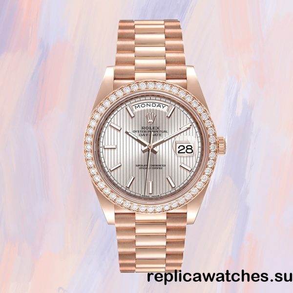 Rolex Day-Date m228345rbr-0010 Men's 40mm Automatic Rose Gold-tone - Image 2