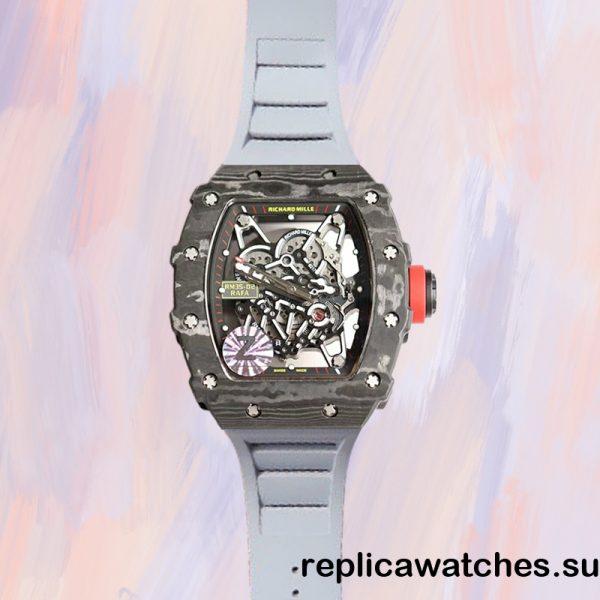 Richard Mille RM35-02 Men Around 50*42mm RM35-02-003 Rubber Band - Image 2