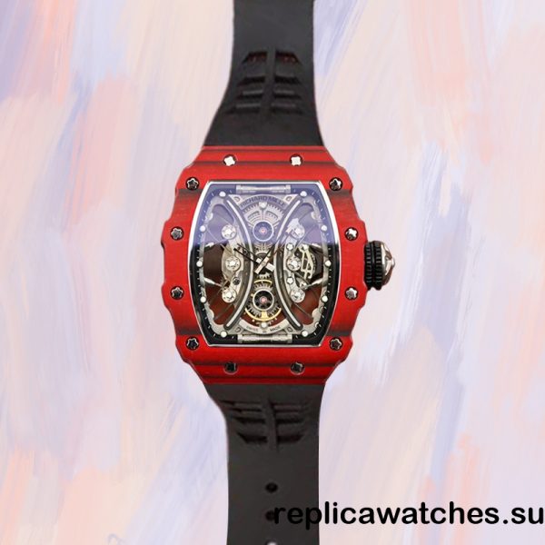 Richard Mille RM53-01 Around 50*43mm RM53-01-003 Men Rubber Band - Image 2