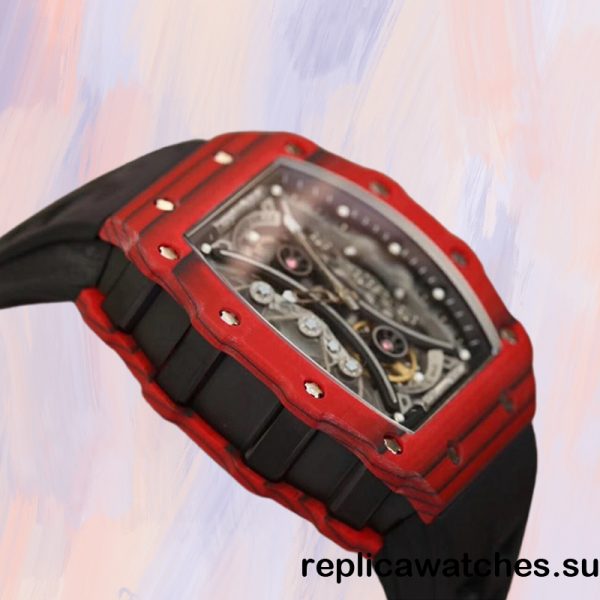 Richard Mille RM53-01 Around 50*43mm RM53-01-003 Men Rubber Band - Image 3