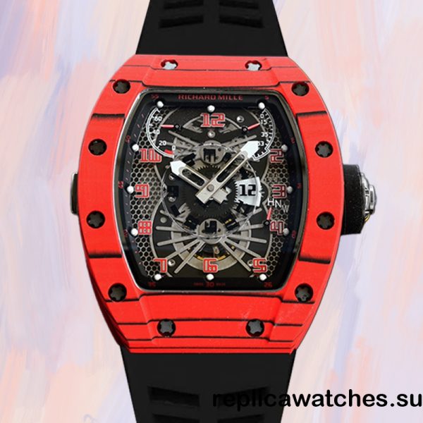 Richard Mille RM022 RM022 Men Around 50*40mm Red