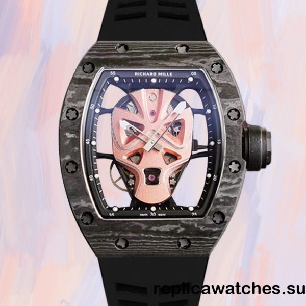 Richard Mille RM52-06 Around 50*40mm Men RM52-06 Automatic Rubber Band